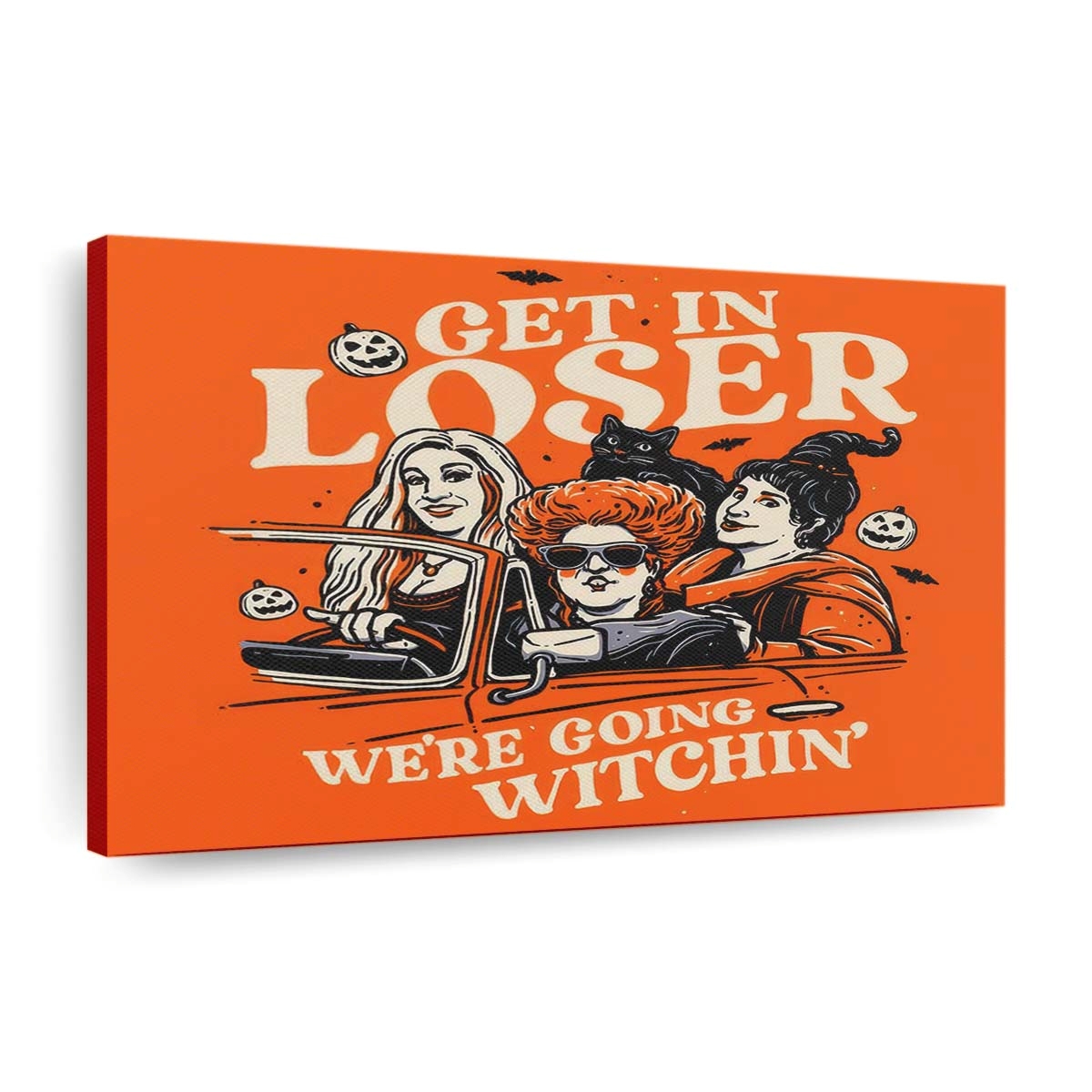 Verlierer einsteigen Leinwandbilder - Wanddeko get in loser standard v2