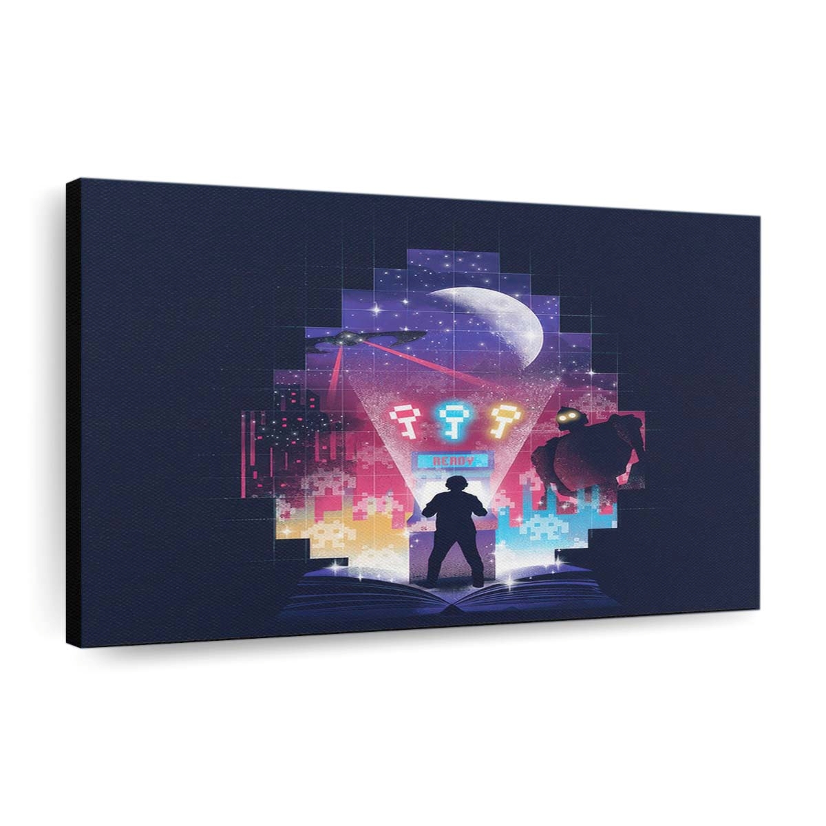 Bereiten Sie sich vor Leinwandbilder - Wanddeko get ready standard v2