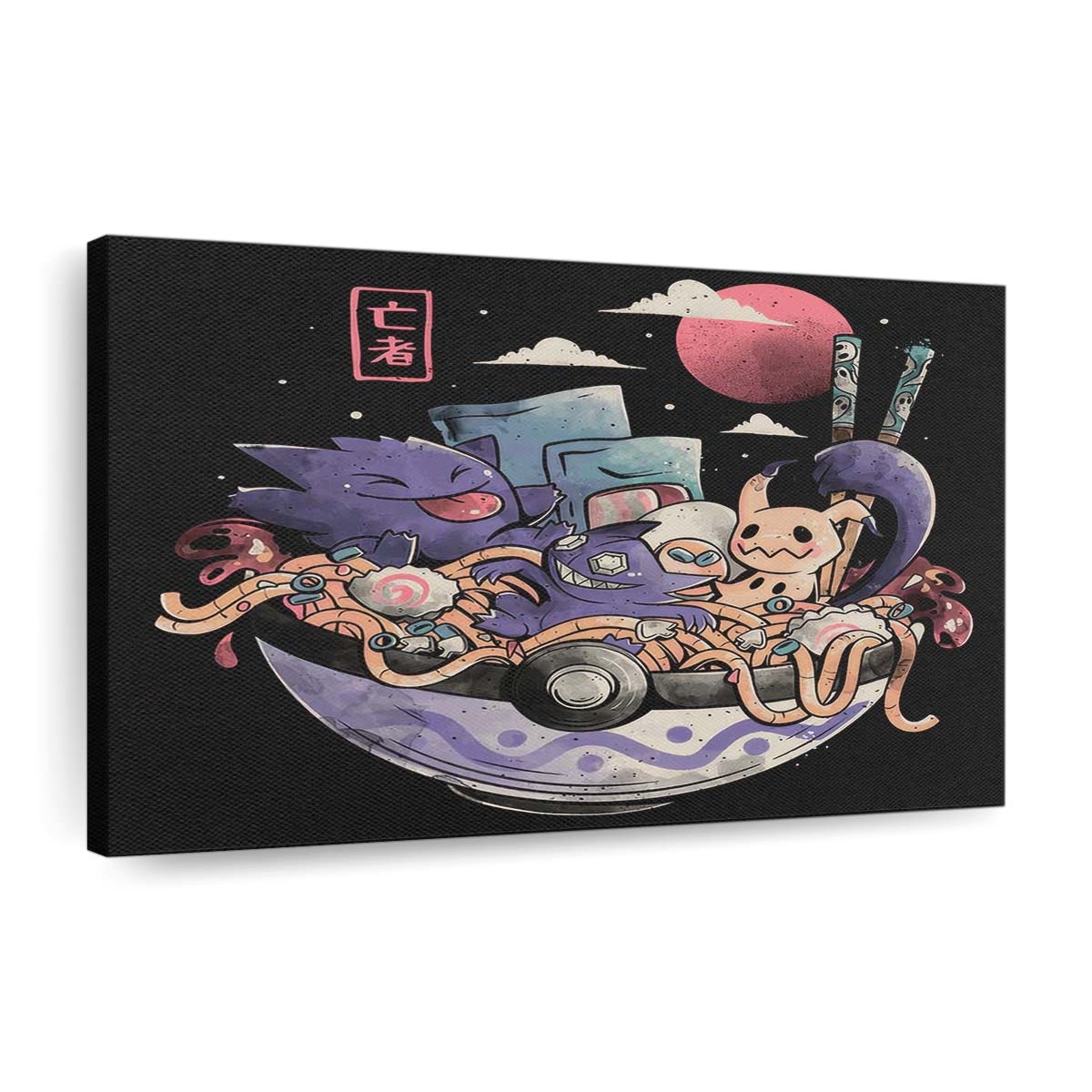 Geister-Schale Leinwandbilder - Wanddeko ghost bowl standard v2