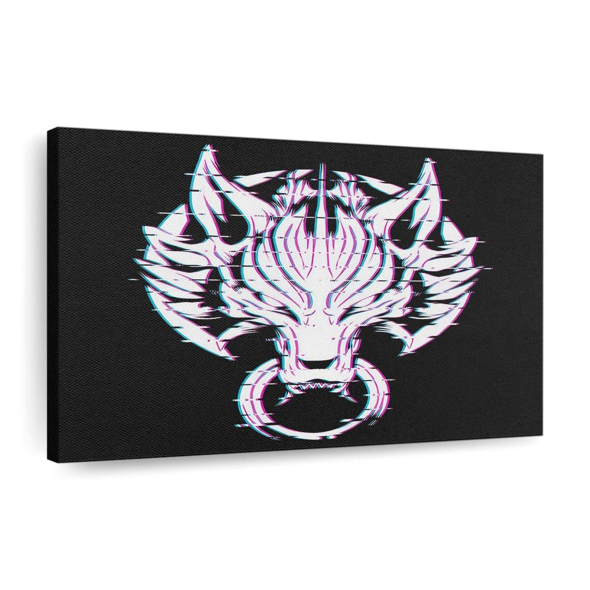 Glitch-Fantasie Leinwandbilder - Wanddeko glitch fantasy standard v2