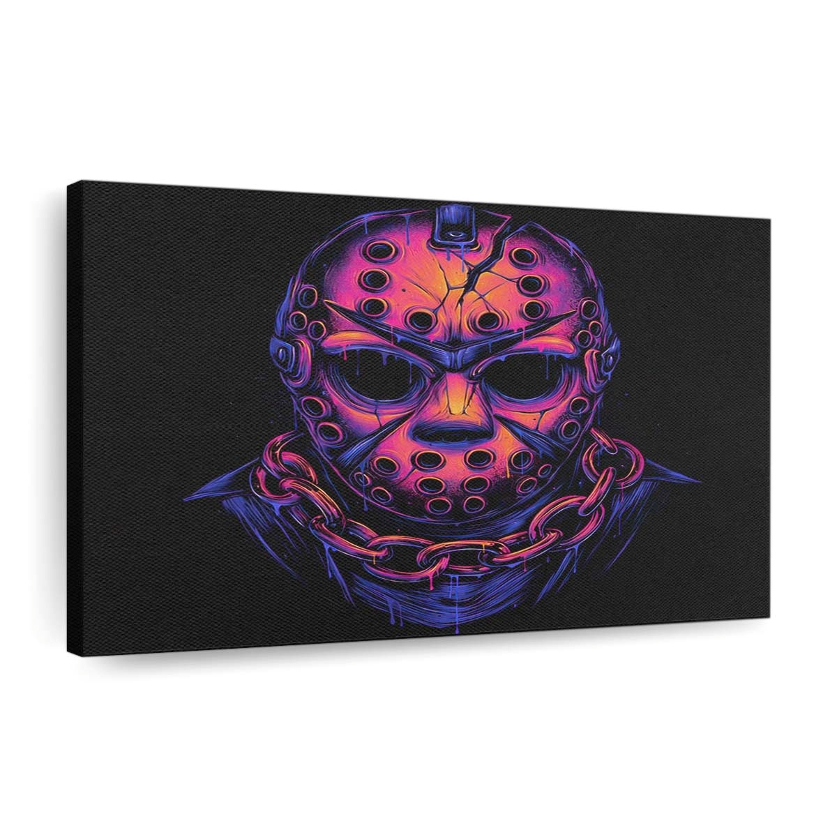 Glühender Camper Leinwandbilder - Wanddeko glowing camper standard v2