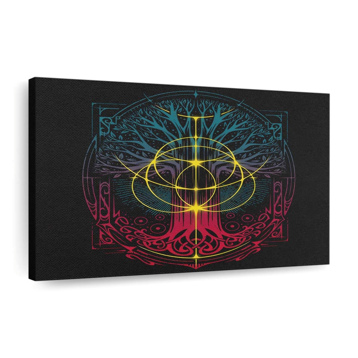 Goldener Ring Alt Leinwandbilder - Wanddeko golden ring alt standard v2