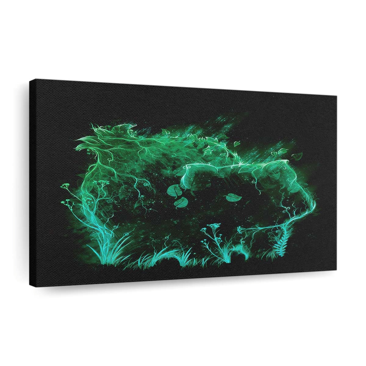 Gras-Typ Leinwandbilder - Wanddeko grass type standard v2