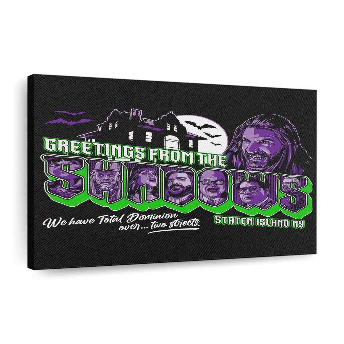 Grüße aus The Shadows Leinwandbilder - Wanddeko greetings from the shadows standard v2