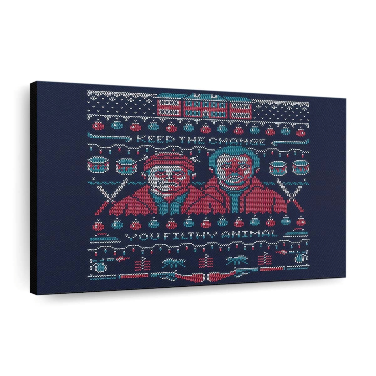 Alleine zu Hause Leinwandbilder - Wanddeko home alone standard v2