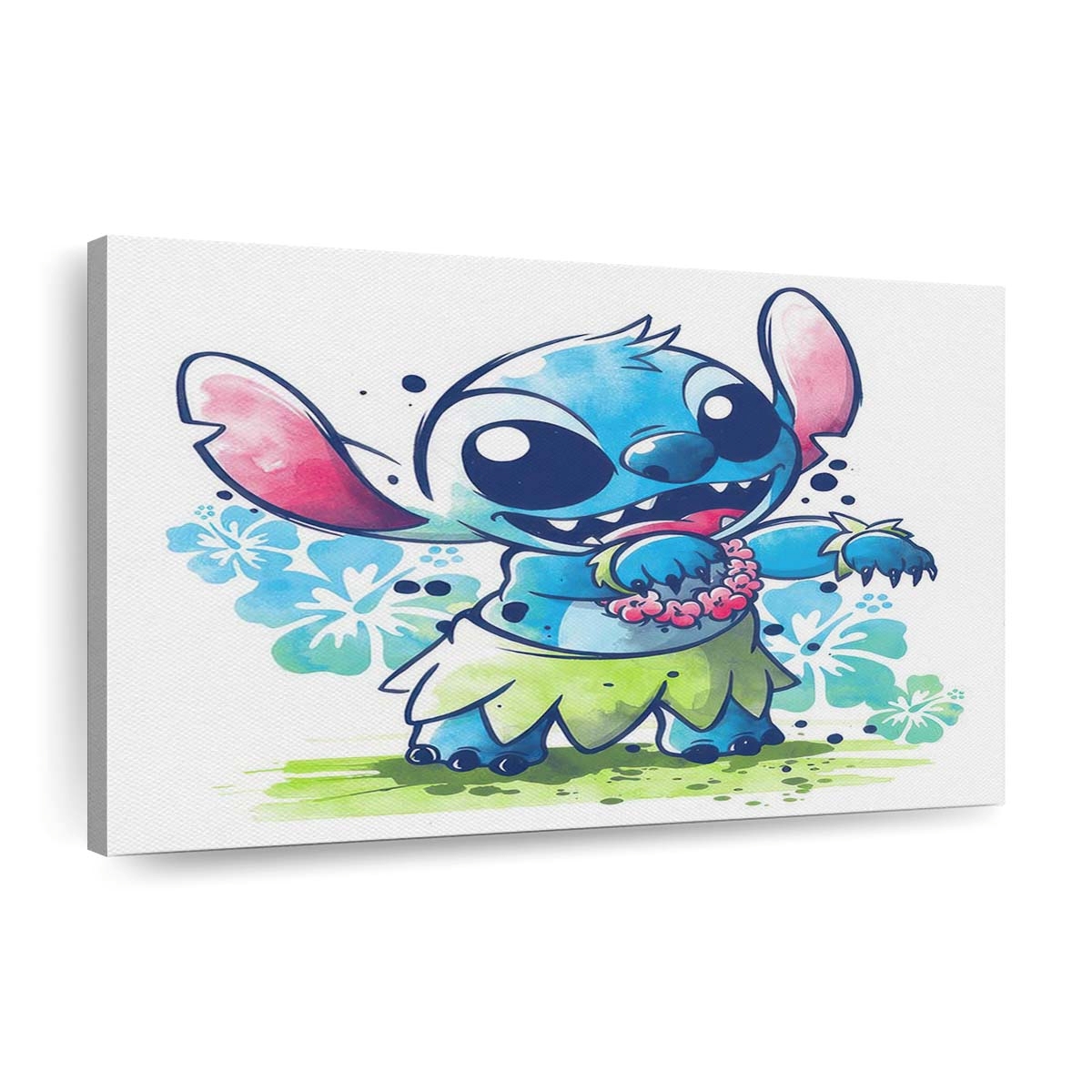 Hula-Tanz-Experiment Leinwandbilder - Wanddeko hula dance experiment standard v2