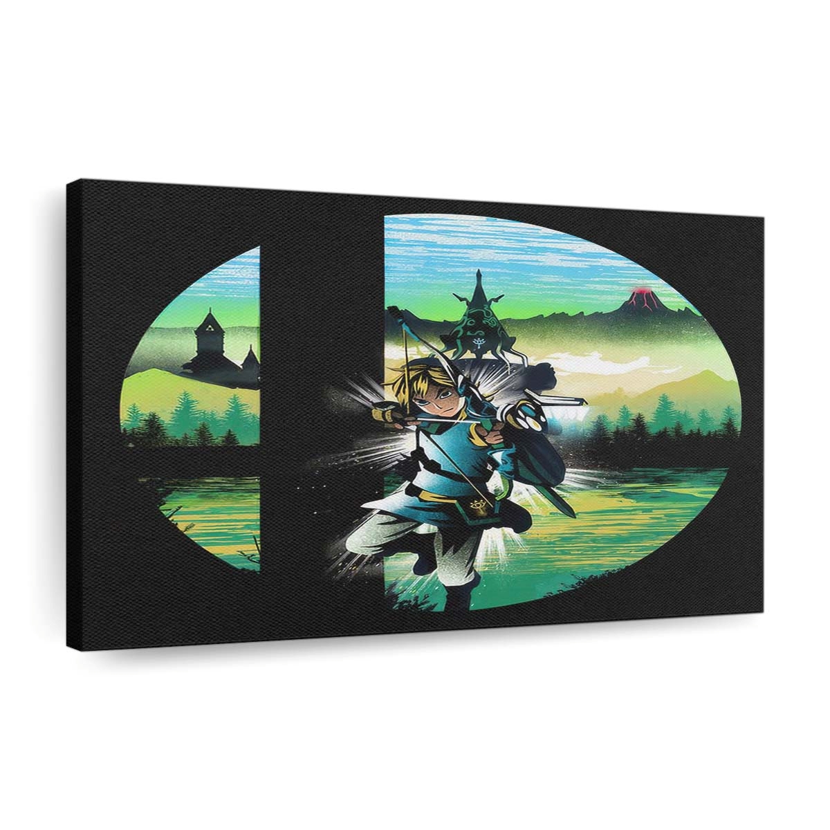 Hylianische Zerschlagung Leinwandbilder - Wanddeko hylian smash standard v2