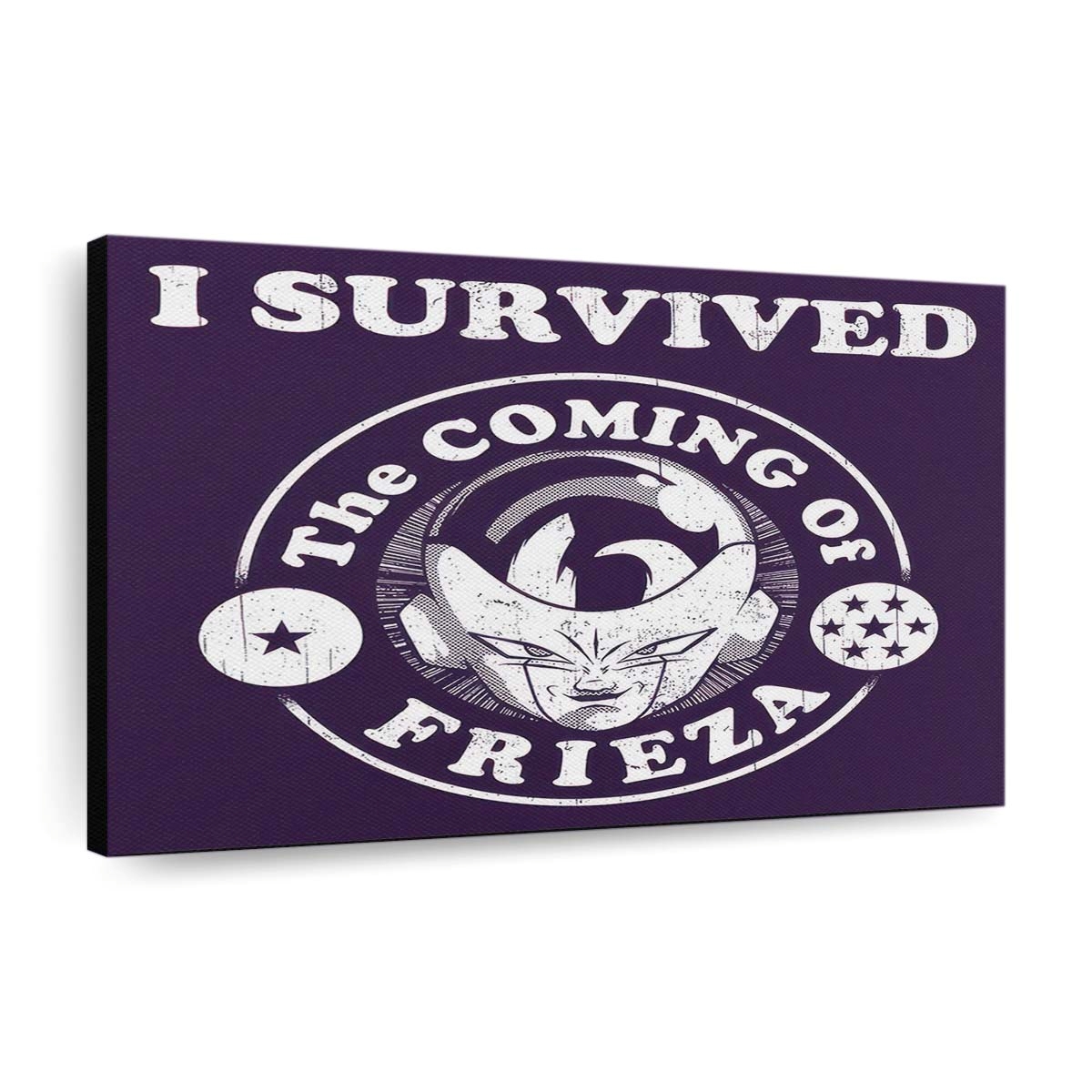Ich habe Frieza überlebt Leinwandbilder - Wanddeko i survived frieza standard v2
