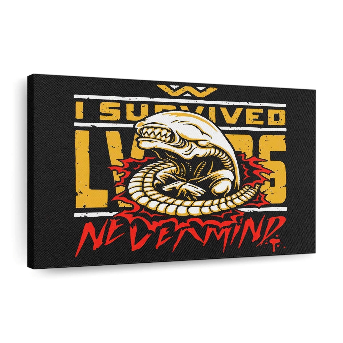 Ich habe Lv-426 überlebt Leinwandbilder - Wanddeko i survived lv 426 standard v2