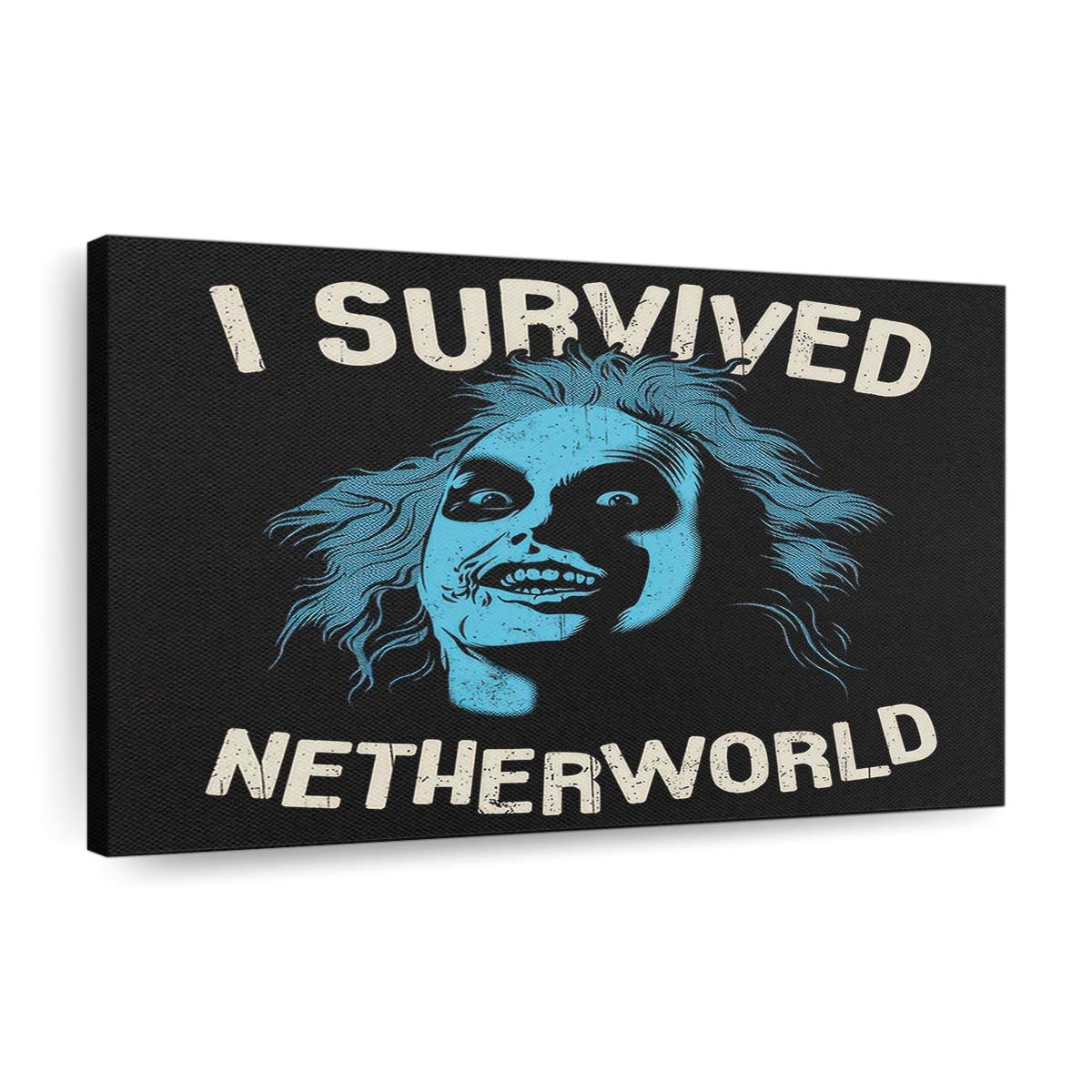 Ich habe die Netherwelt überlebt Leinwandbilder - Wanddeko i survived netherworld standard v2