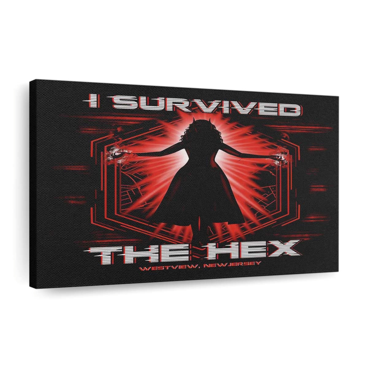 Ich habe die Verhexung überlebt Leinwandbilder - Wanddeko i survived the hex standard v2