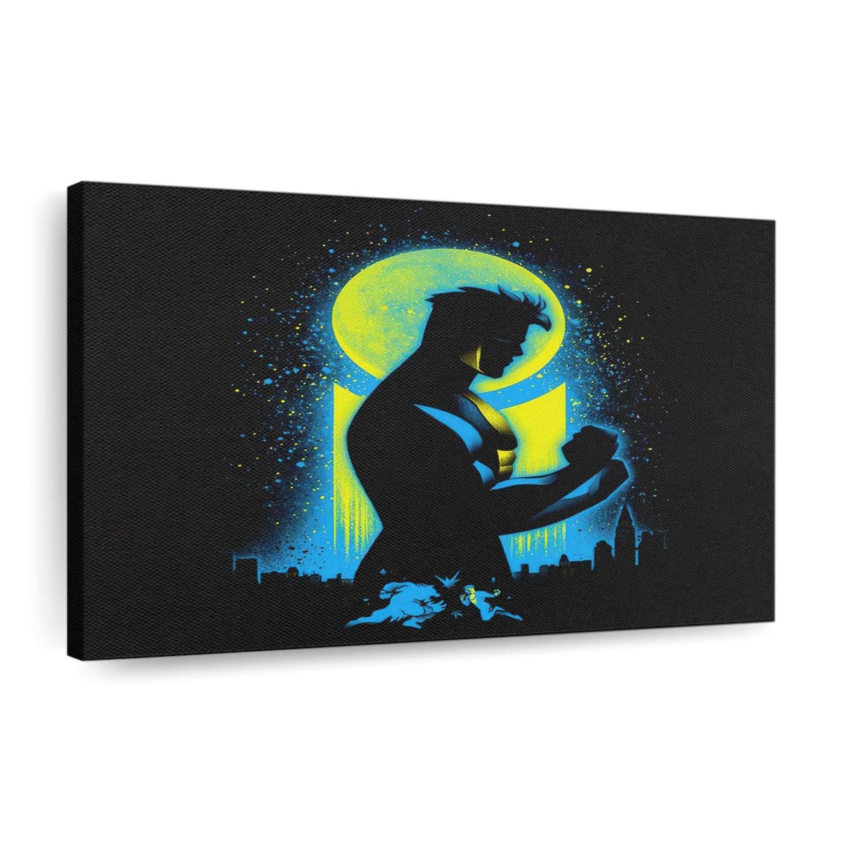 Unbesiegbarer Junge Leinwandbilder - Wanddeko invincible boy standard v2