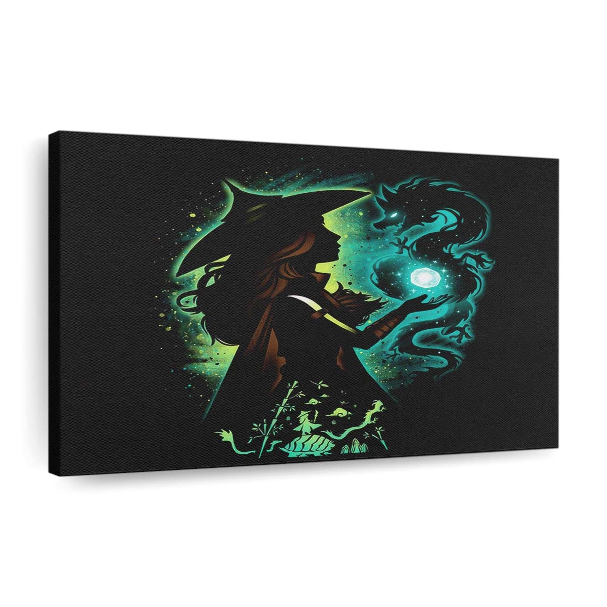 Letzter Drachenkrieger Leinwandbilder - Wanddeko last dragon warrior standard v2