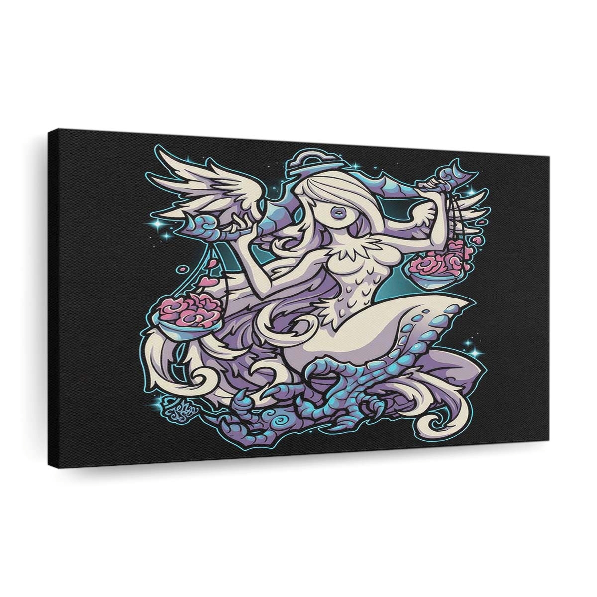 Waage Leinwandbilder - Wanddeko libra standard v2