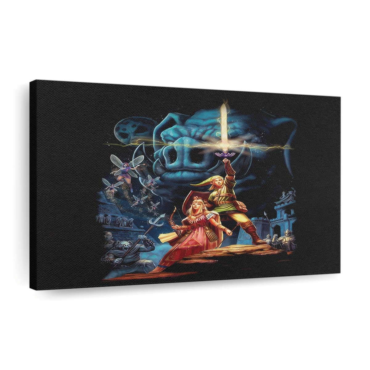 Link-Kriege Leinwandbilder - Wanddeko link wars standard v2