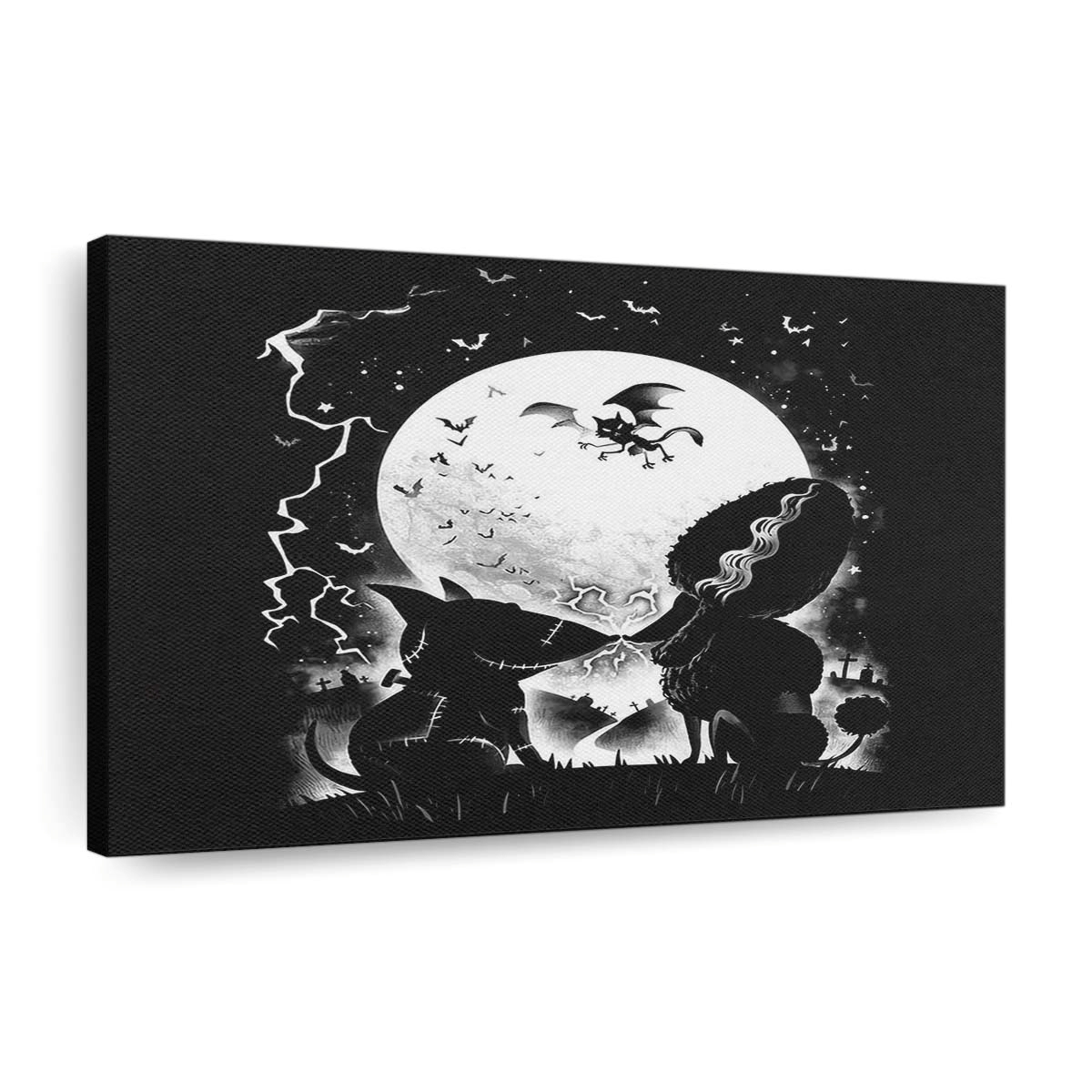 Liebe auf den ersten Funken Leinwandbilder - Wanddeko love at first spark standard v2