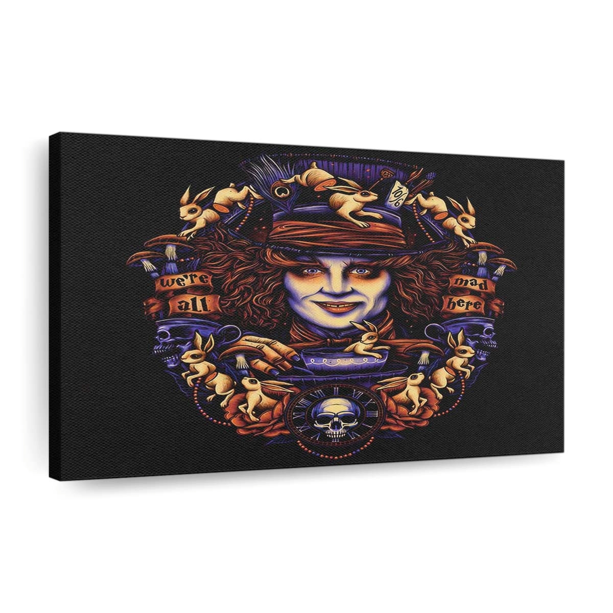 Verrückt nach Hüten Leinwandbilder - Wanddeko mad for hats standard v2