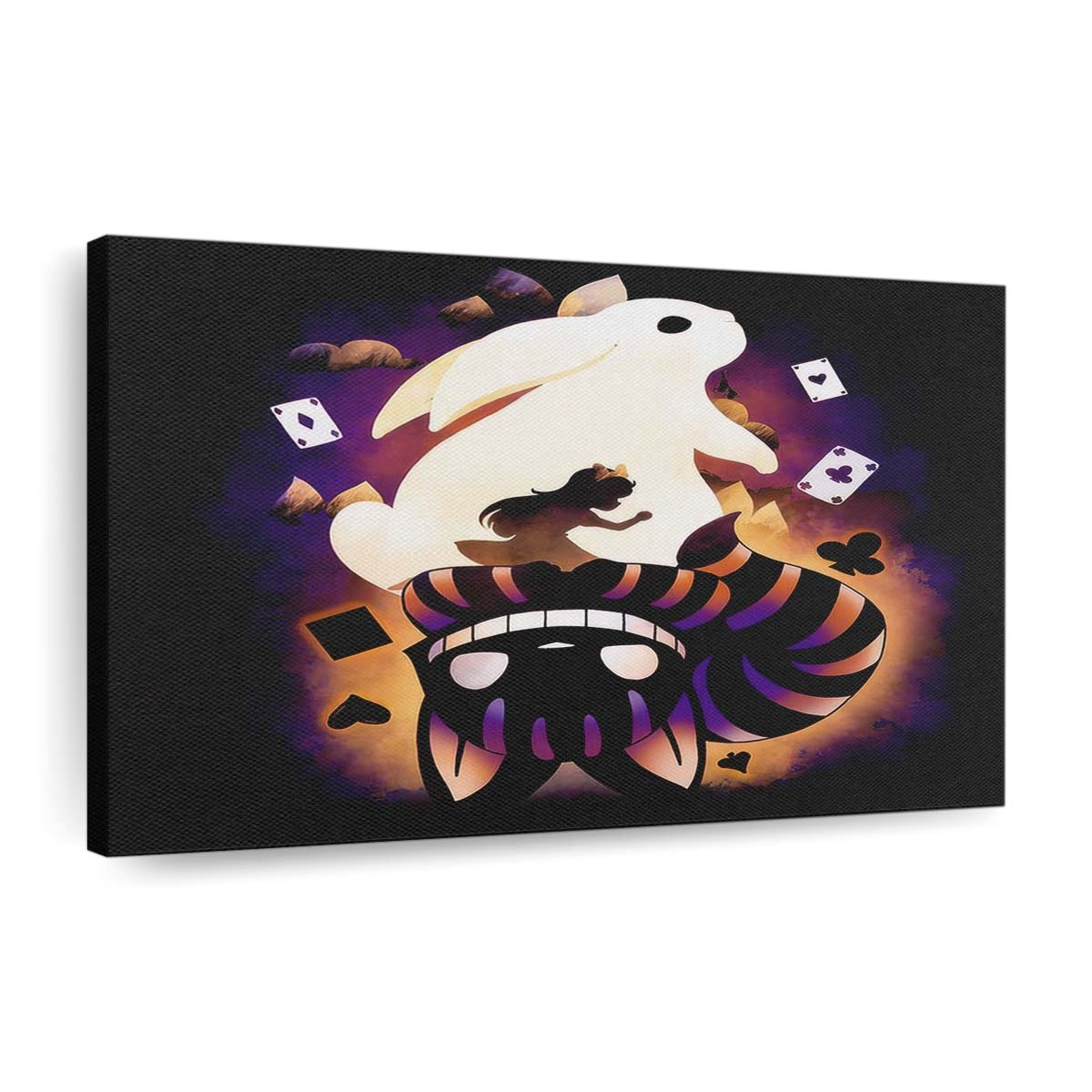 Magisches Kaninchen Leinwandbilder - Wanddeko magical rabbit standard v2