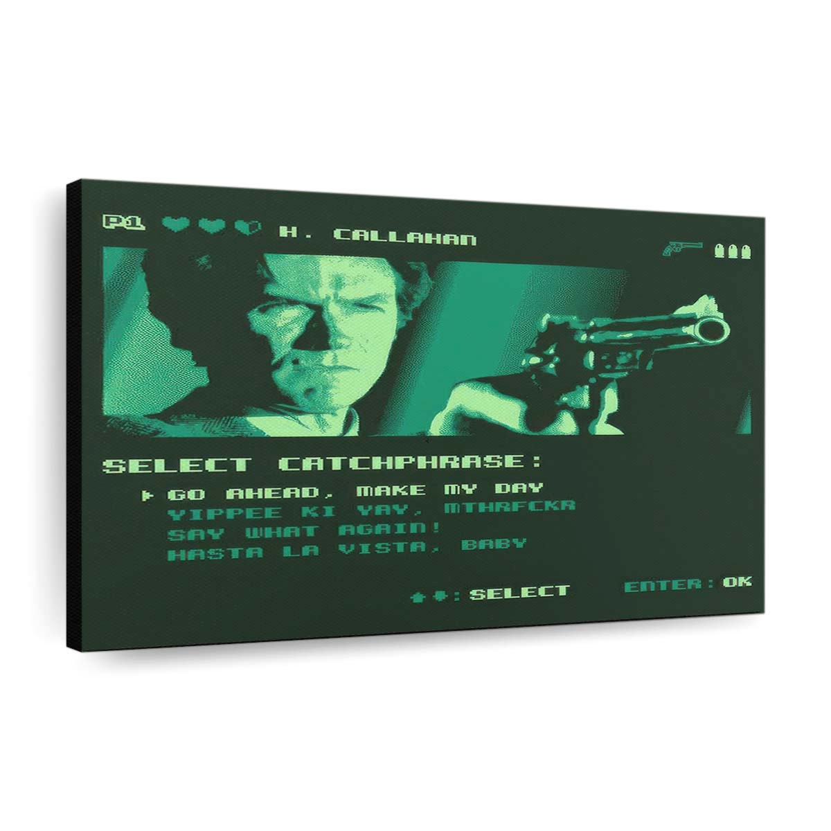 Mache meinen Tag Leinwandbilder - Wanddeko make my day standard v2