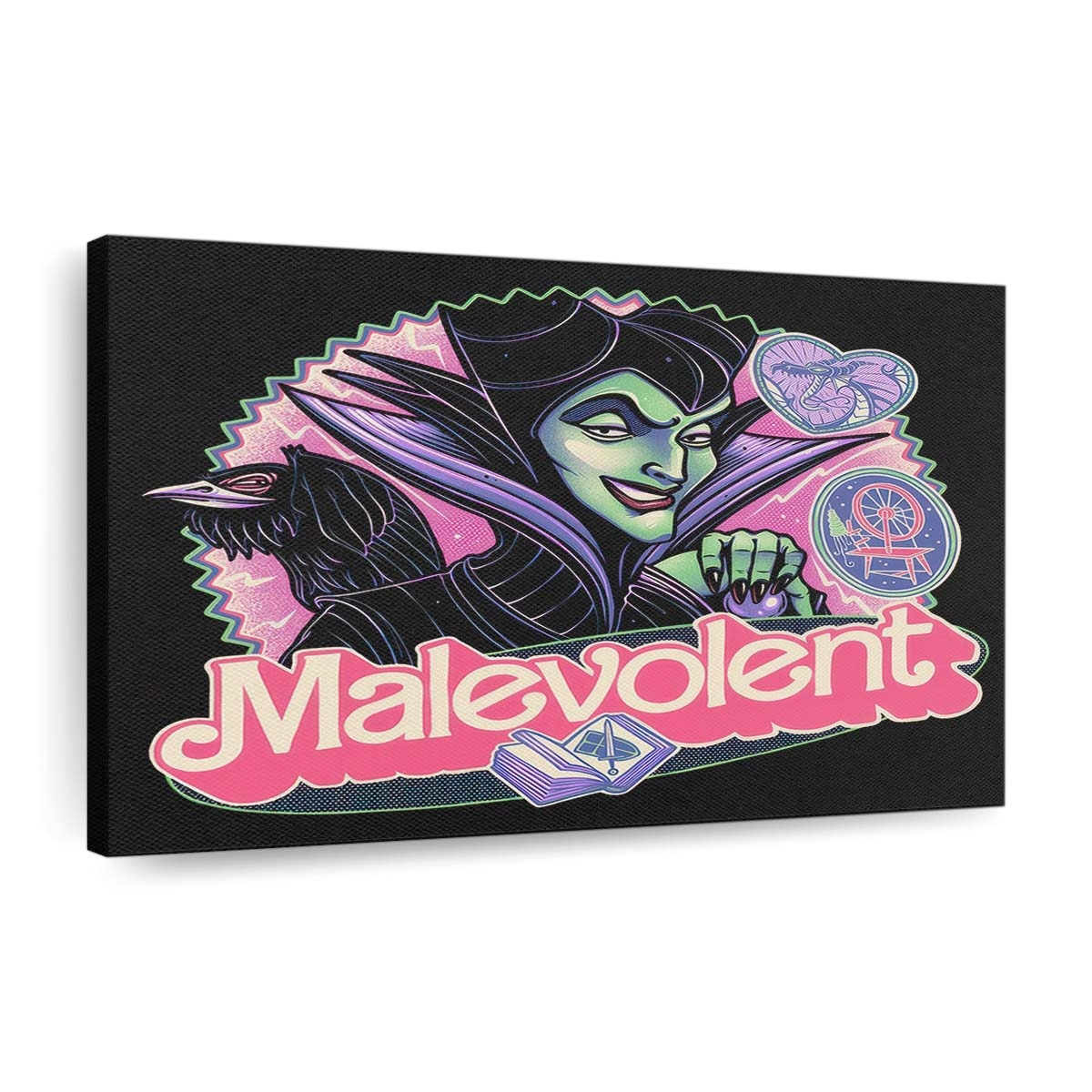 Böswillige Hexe Leinwandbilder - Wanddeko malevolent witch standard v2