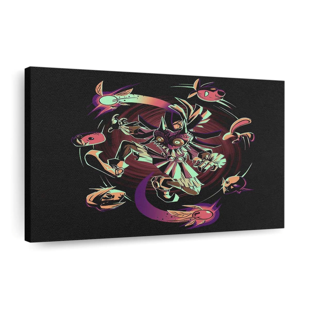 Maskiertes Schicksal Leinwandbilder - Wanddeko masked destiny standard v2