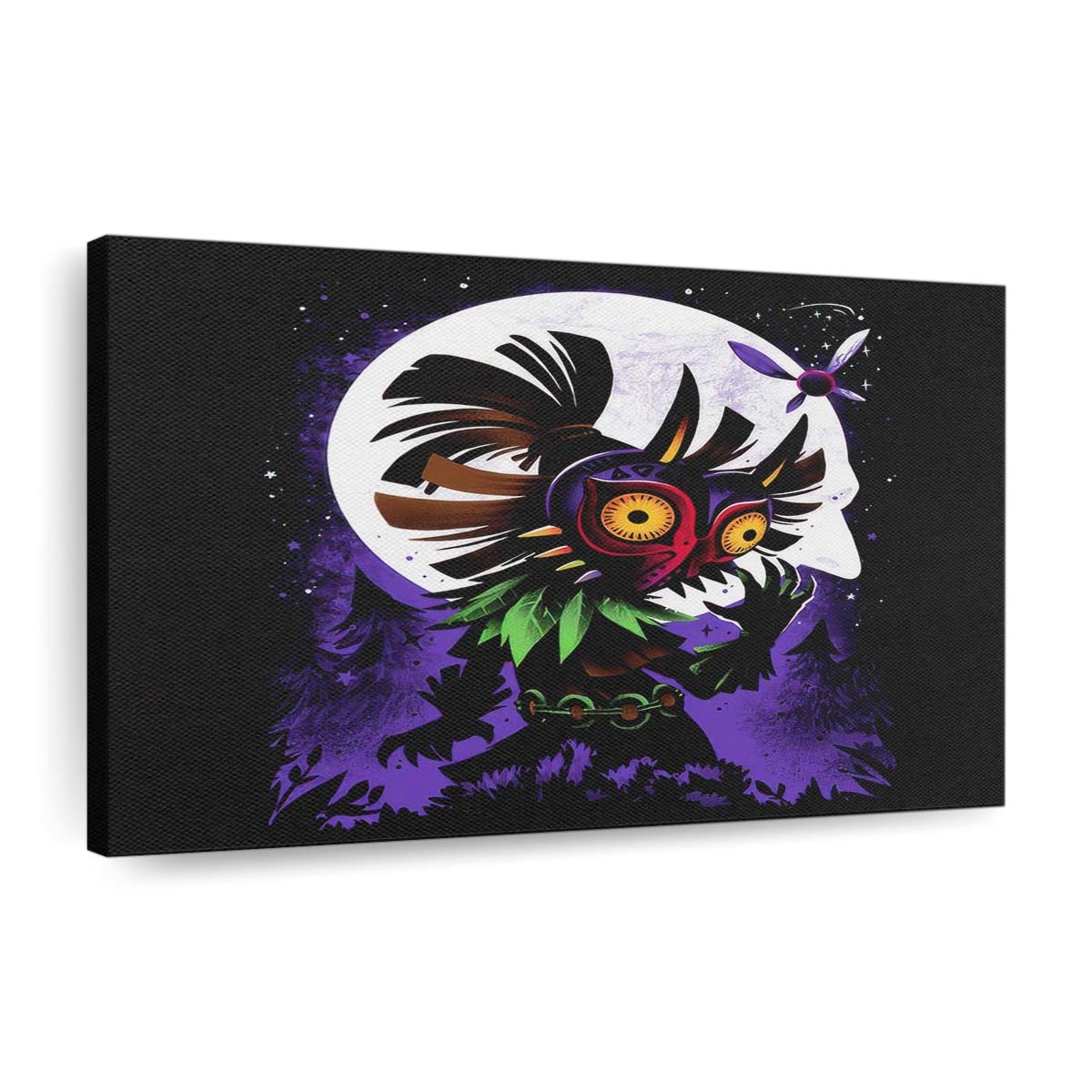 Maskierter Hexenmeister Leinwandbilder - Wanddeko masked sorcerer standard v2