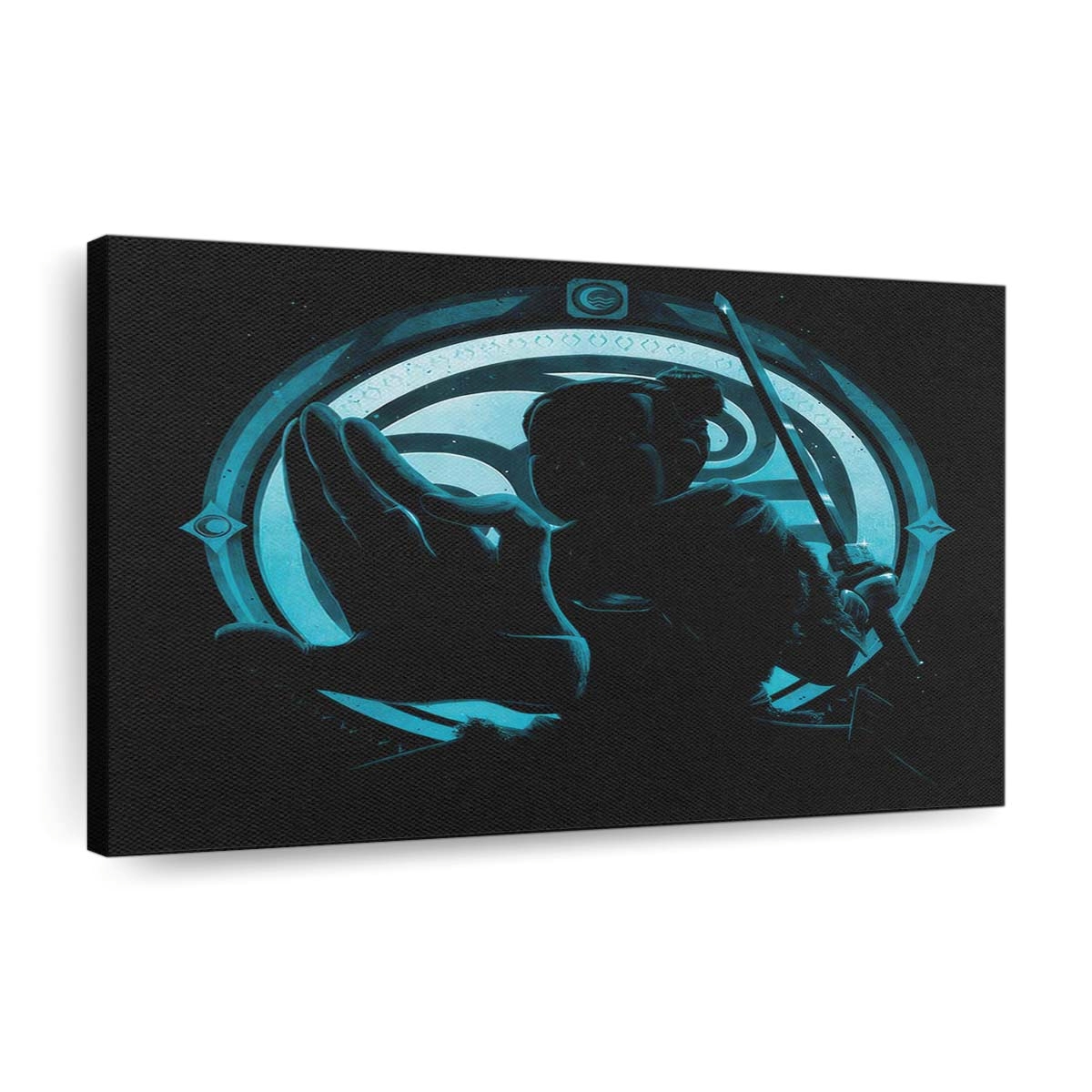 Meister des Weltraumschwertes Leinwandbilder - Wanddeko master of the space sword standard v2