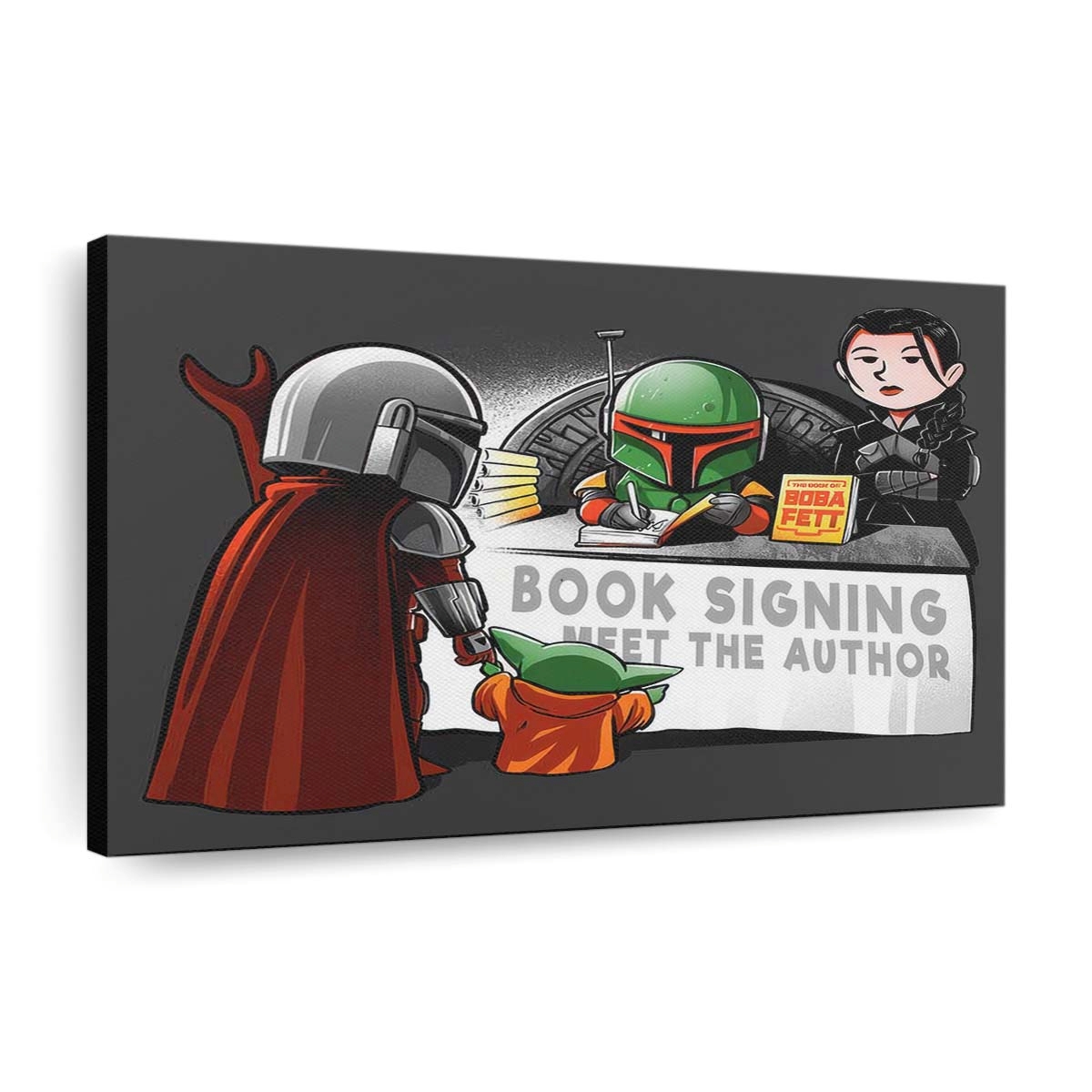 Treffen Sie den Autor Leinwandbilder - Wanddeko meet the author standard v2