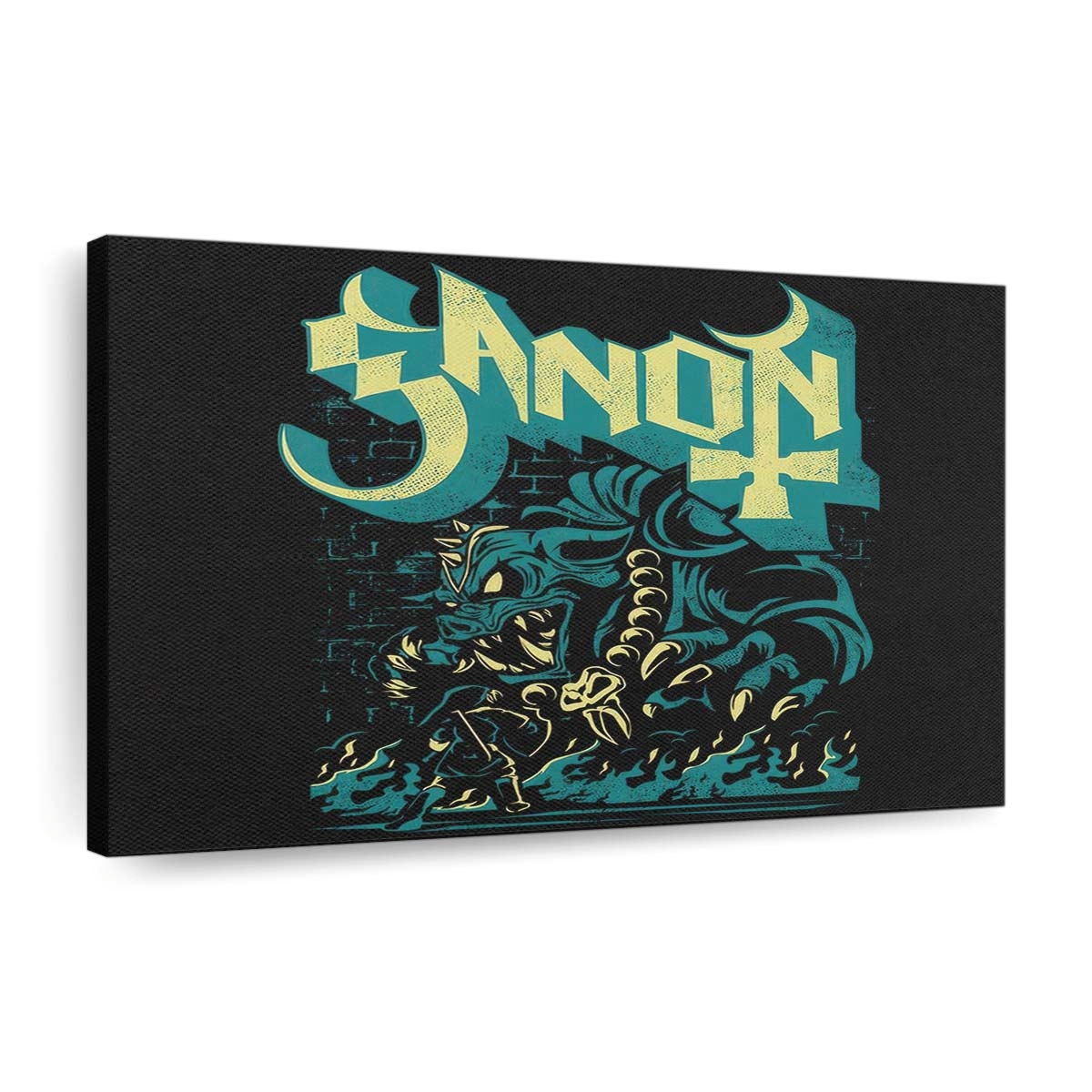 Monströser Fürst der Finsternis Leinwandbilder - Wanddeko monstrous prince of darkness standard v2