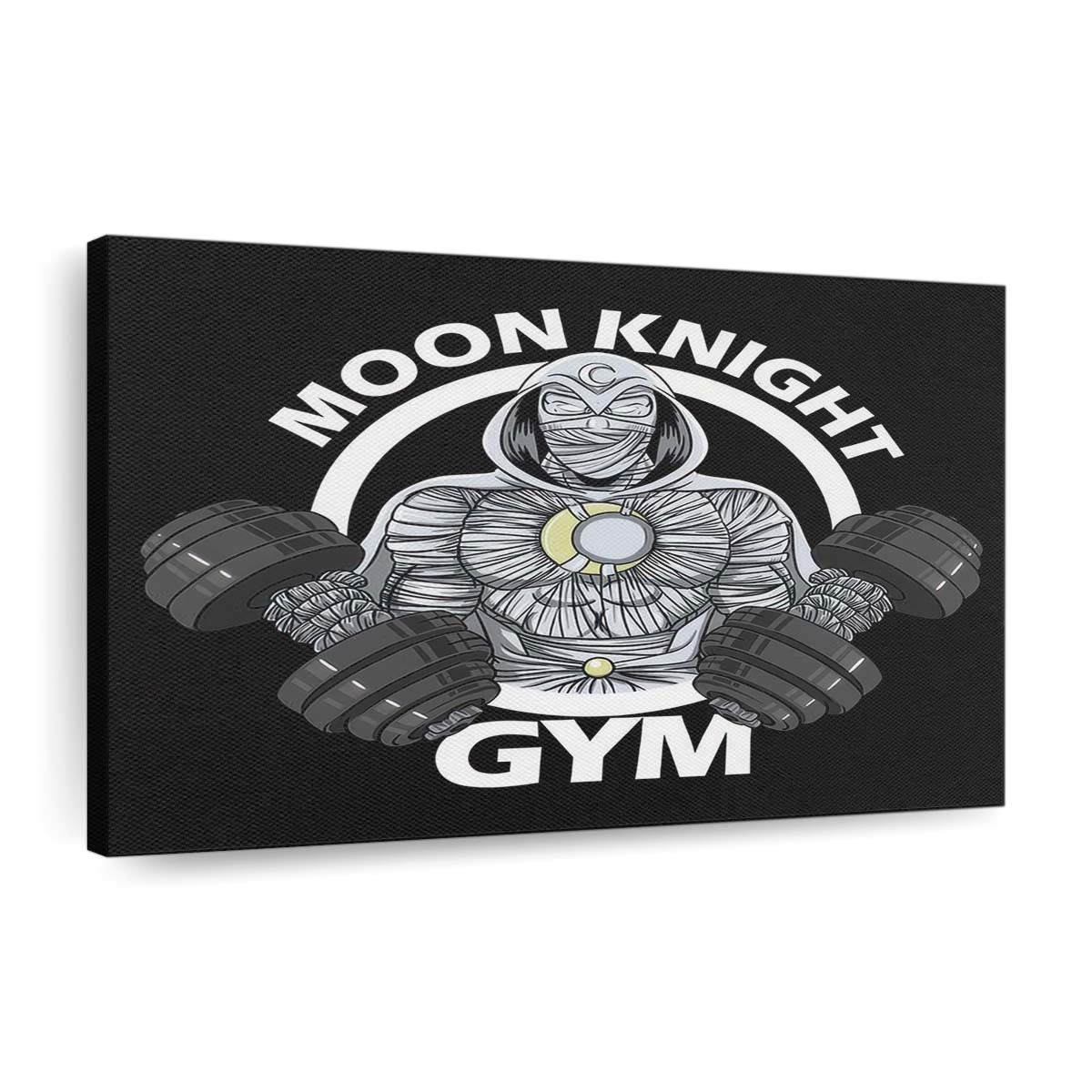 Mond Turnhalle Leinwandbilder - Wanddeko moon gym standard v2