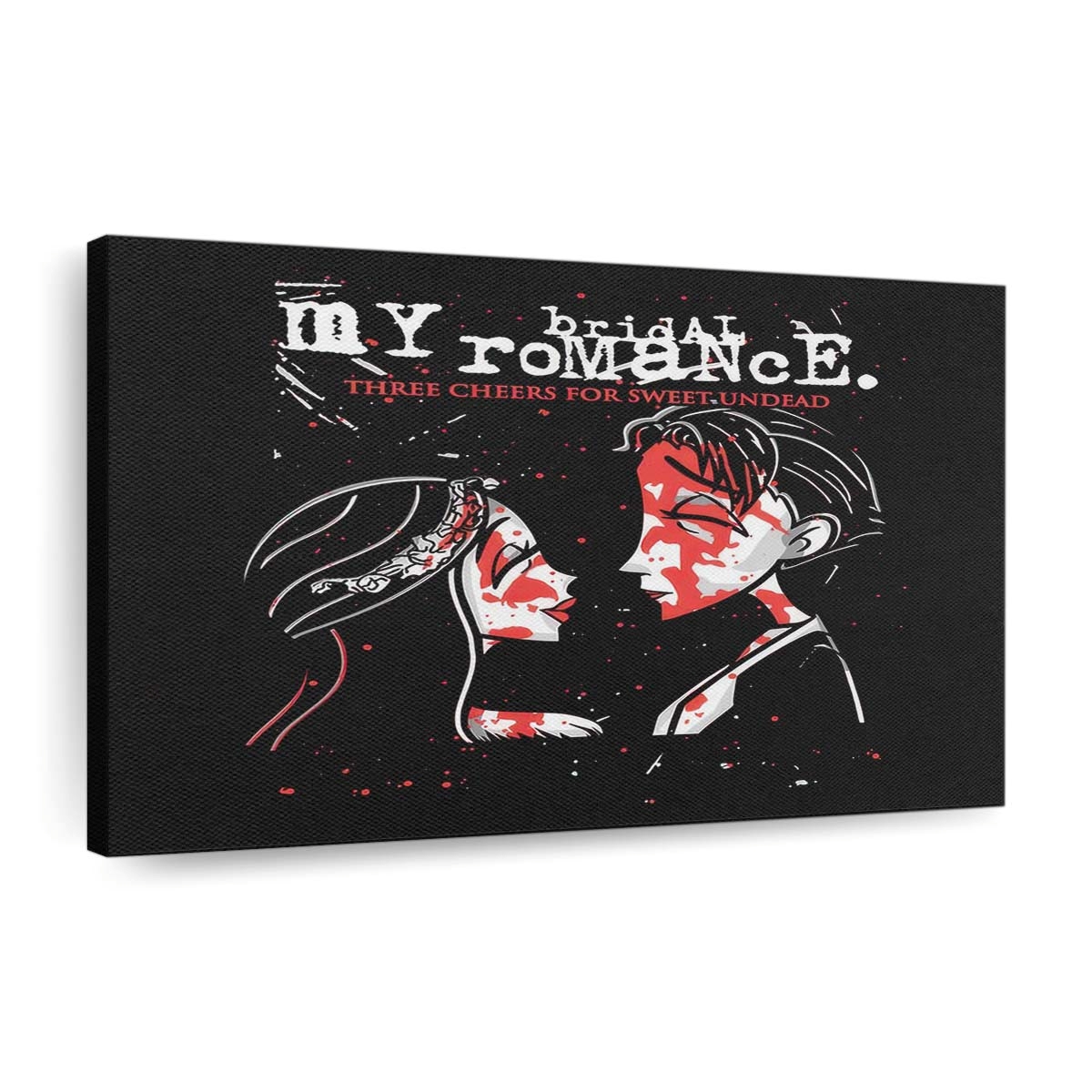 Meine Braut-Romanze Leinwandbilder - Wanddeko my bridal romance standard v2