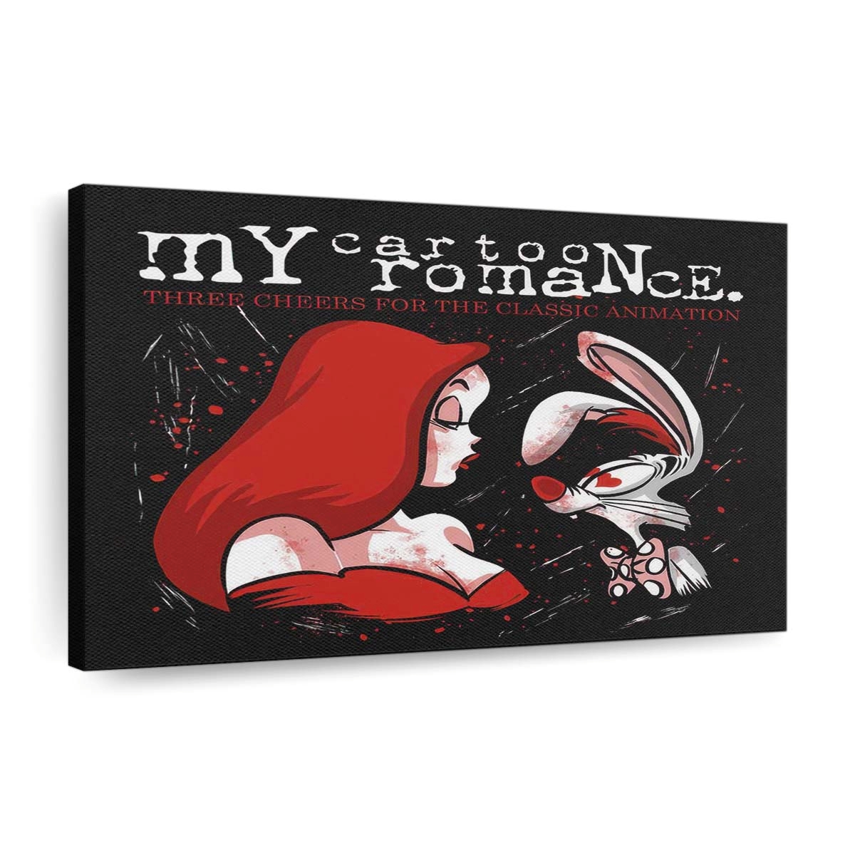 Meine Cartoon-Romanze Leinwandbilder - Wanddeko my cartoon romance standard v2