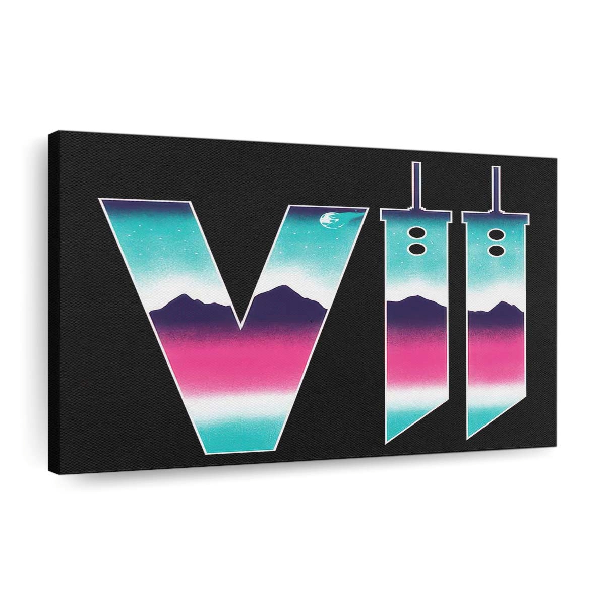 Neon-Fantasie Vii Leinwandbilder - Wanddeko neon fantasy vii standard v2