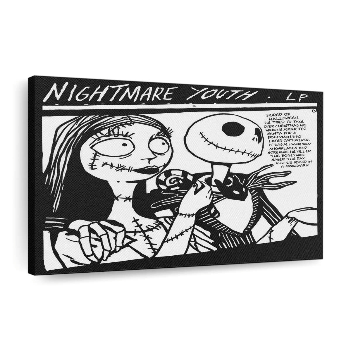 Alptraum Jugend Leinwandbilder - Wanddeko nightmare youth standard v2