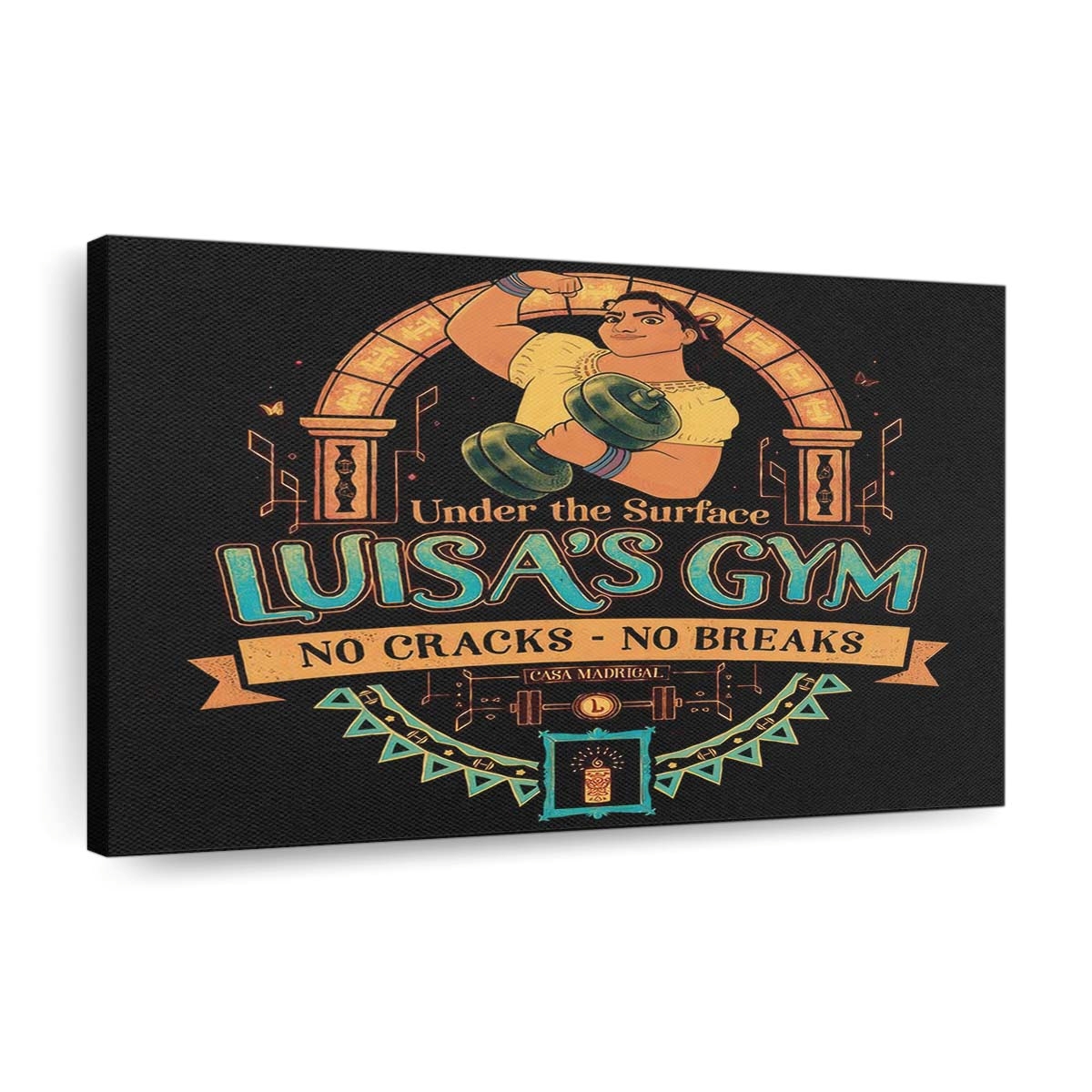 Keine Risse Keine Brüche Leinwandbilder - Wanddeko no cracks no breaks standard v2