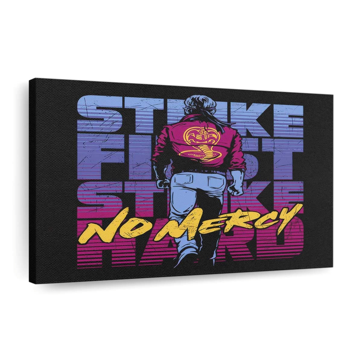 Keine Gnade Leinwandbilder - Wanddeko no mercy standard v2