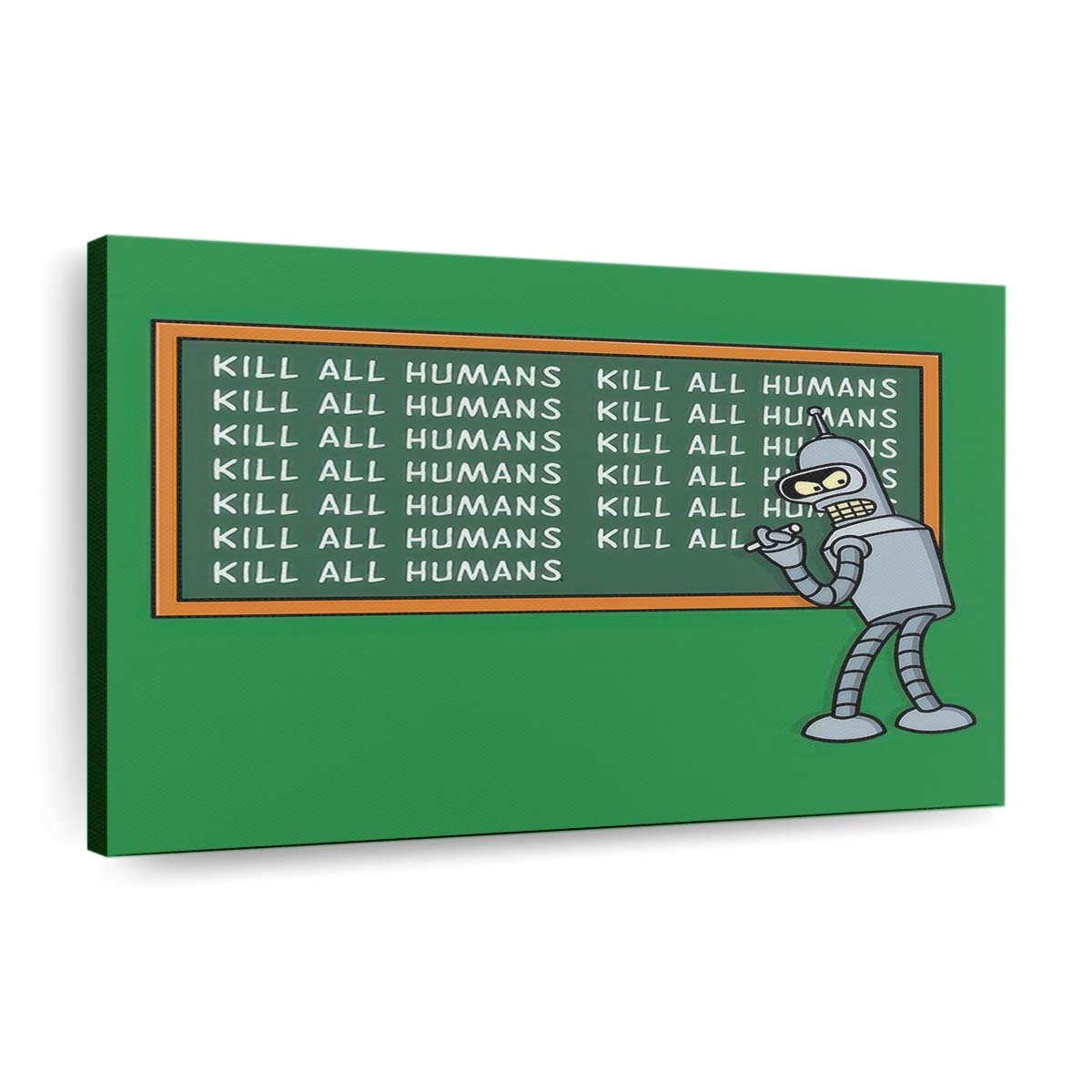Nicht alle Menschen töten Leinwandbilder - Wanddeko not kill all humans standard v2