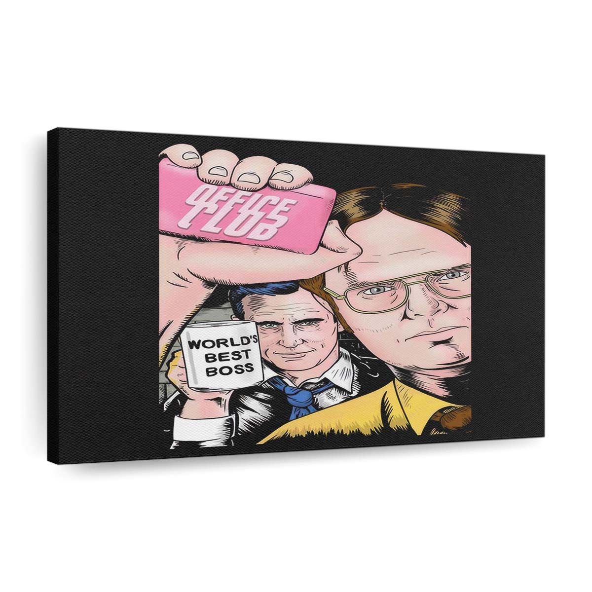 Büro-Club Leinwandbilder - Wanddeko office club standard v2