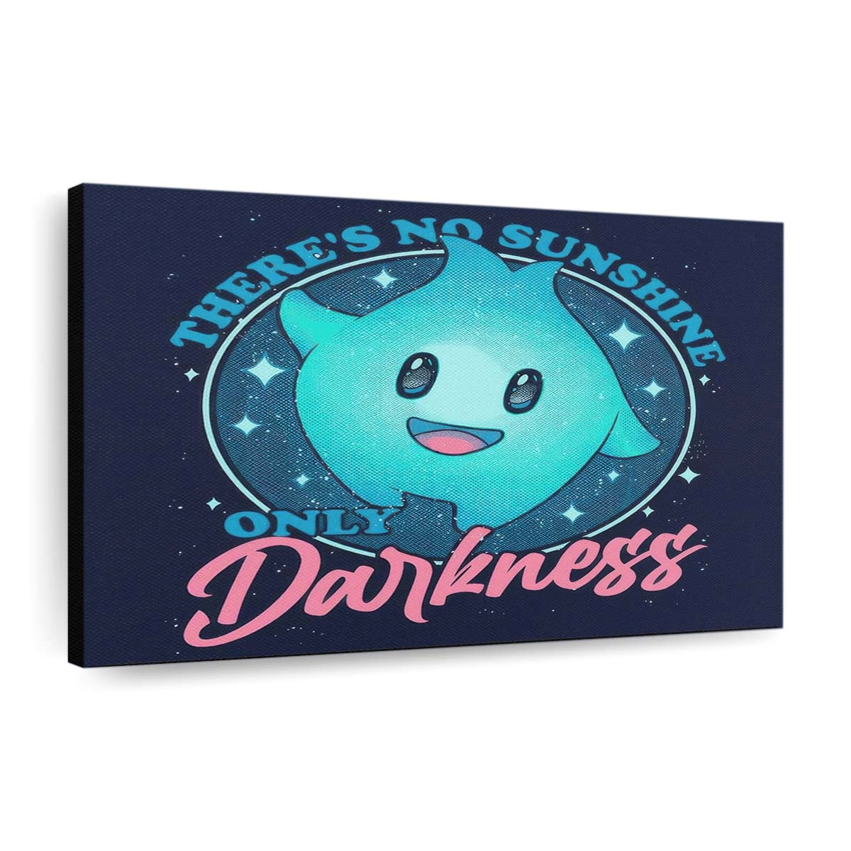 Nur Dunkelheit Leinwandbilder - Wanddeko only darkness standard v2