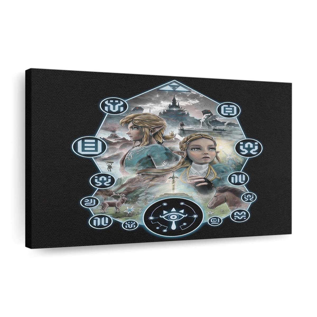 Öffne deine Augen Leinwandbilder - Wanddeko open your eyes standard v2