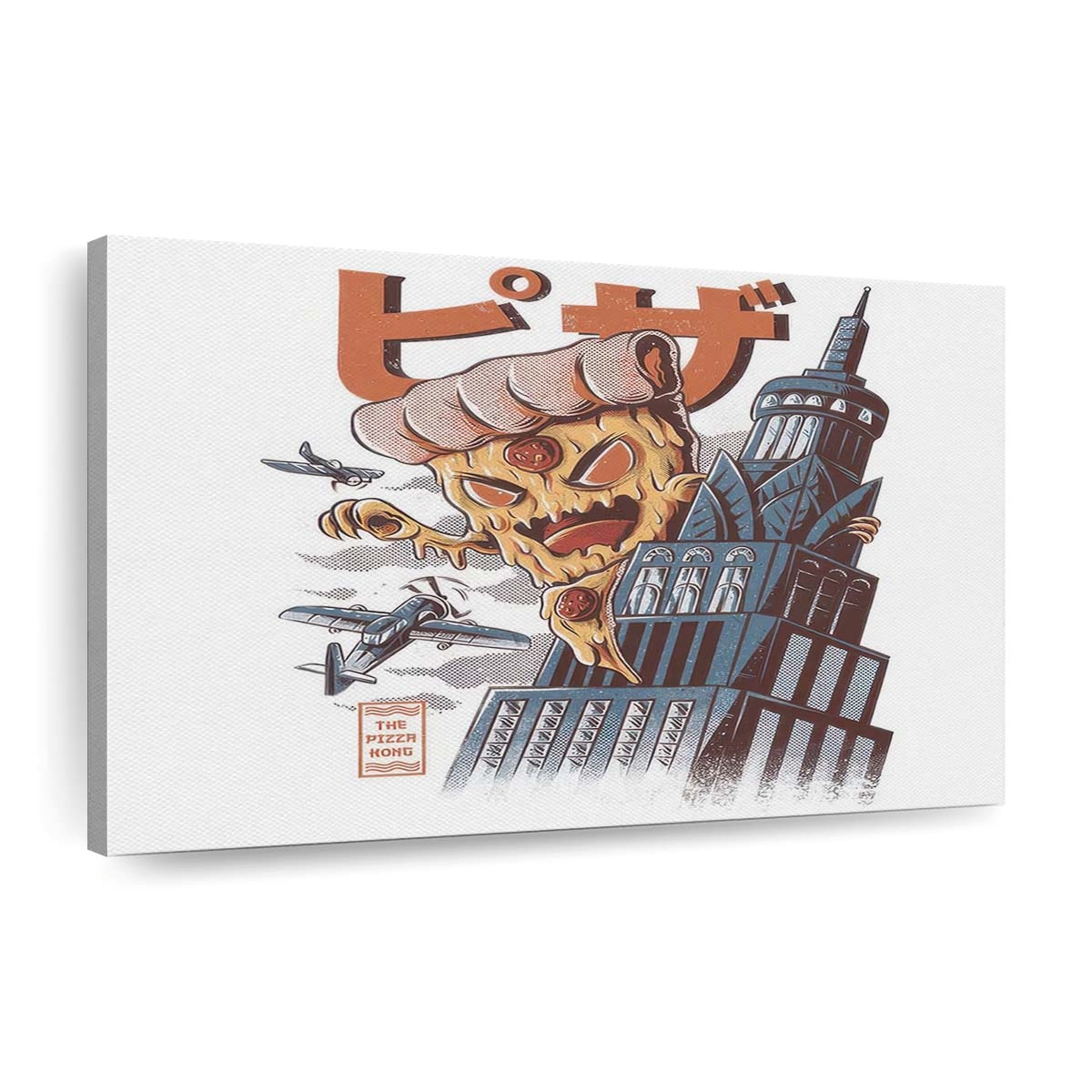 Pizzakönig Leinwandbilder - Wanddeko pizza king standard v2