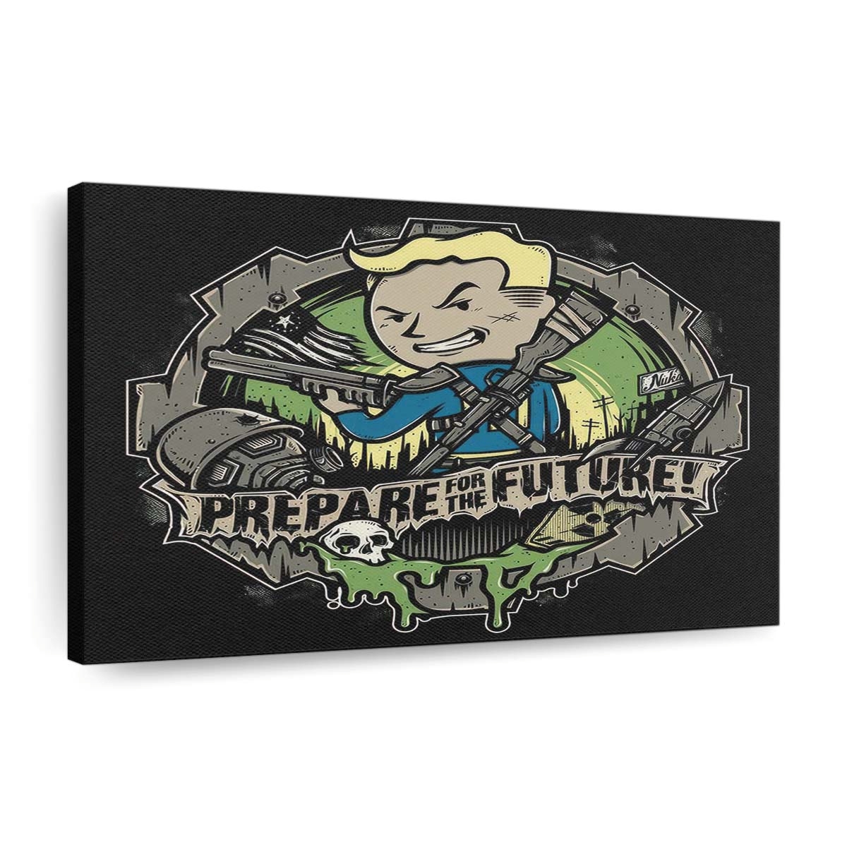 Vorbereiten auf die Zukunft Leinwandbilder - Wanddeko prepare for the future standard v2