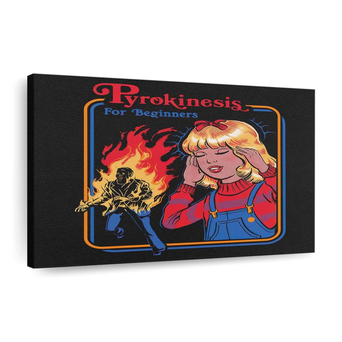 Pyrokinese Leinwandbilder - Wanddeko pyrokinesis standard v2