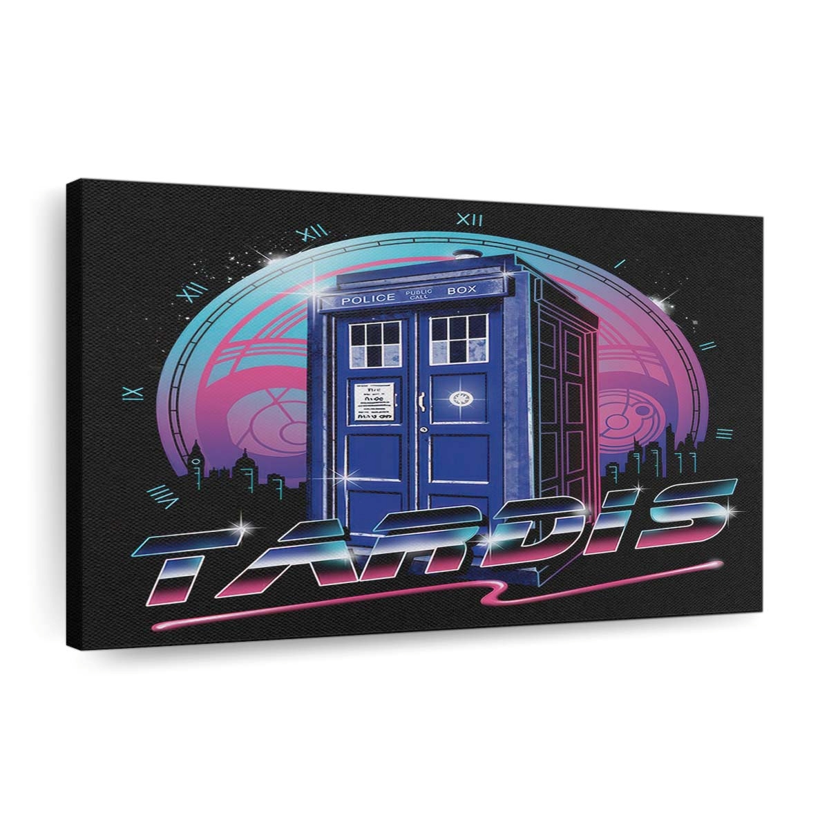 Rad Tardis Leinwandbilder - Wanddeko rad tardis standard v2