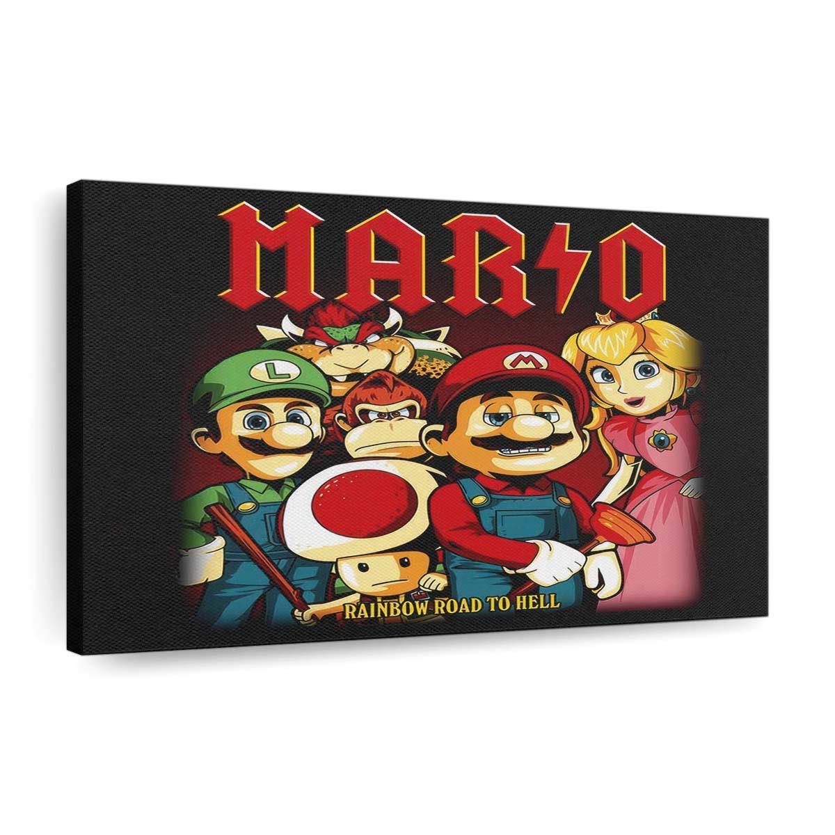 Regenbogen zur Hölle Leinwandbilder - Wanddeko rainbow to hell standard v2