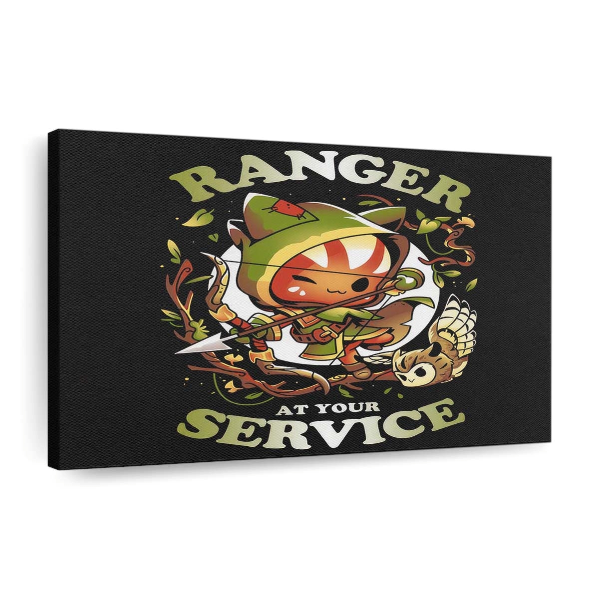 Ranger zu Ihren Diensten Leinwandbilder - Wanddeko ranger at your service standard v2