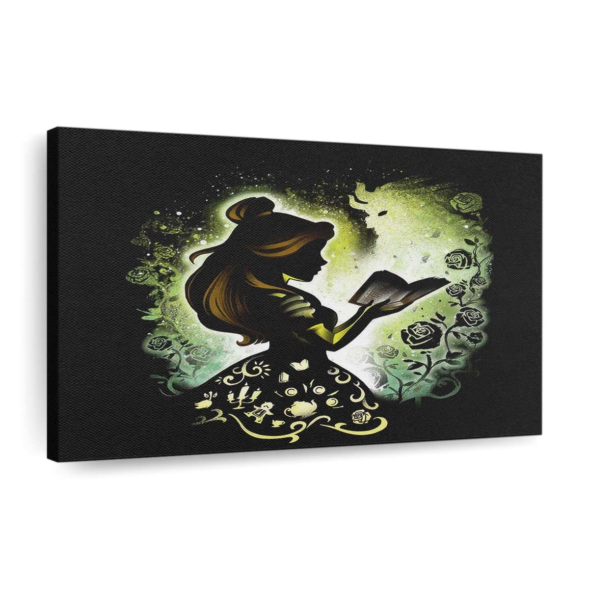 Lesen Traum glauben Leinwandbilder - Wanddeko read dream believe standard v2