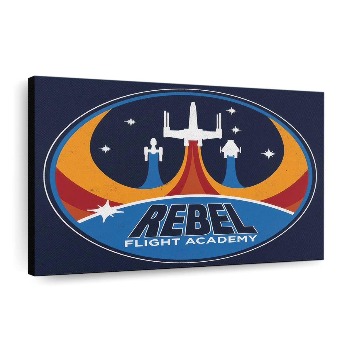 Rebel Flight Academy Leinwandbilder - Wanddeko rebel flight academy standard v2