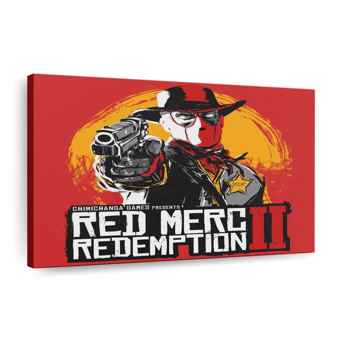 Red Merc Redemption Leinwandbilder - Wanddeko red merc redemption standard v2