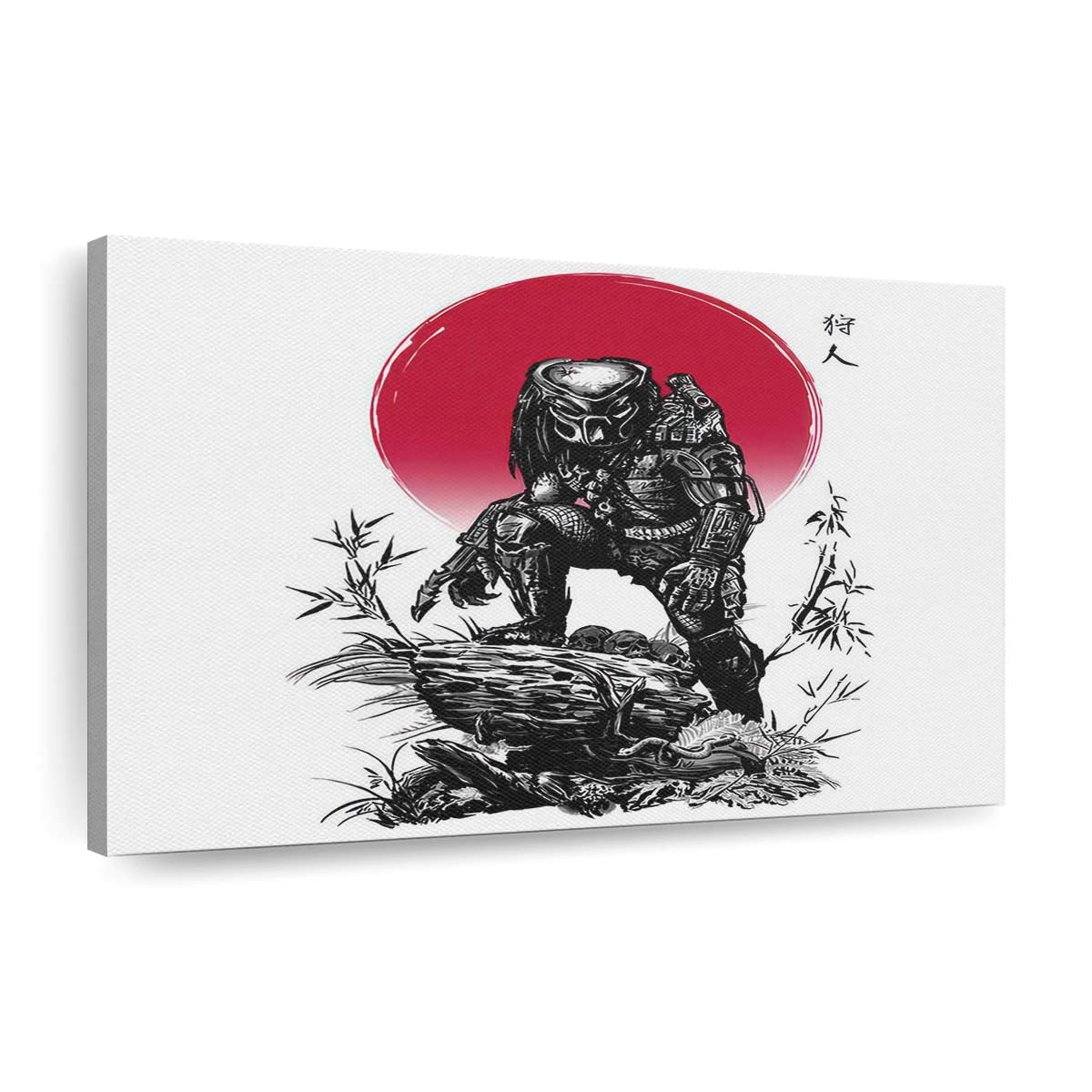 Roter Sonnenjäger Leinwandbilder - Wanddeko red sun hunter standard v2